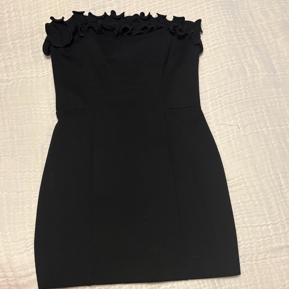 AMANDA UPRICHARD MINI RUFFLE DRESS - Picture 3 of 6